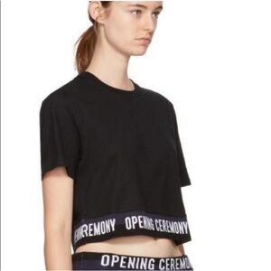 Opening Ceremony Army Green Women's Crop Top Rare